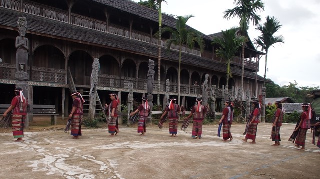 dayak, culture, longhouse, ceremony, dance, believe spiritual, tribe, kalimantan, indonesia, borneo